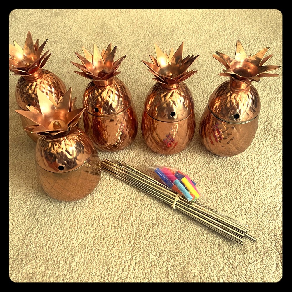 Pineapple drink tumbler